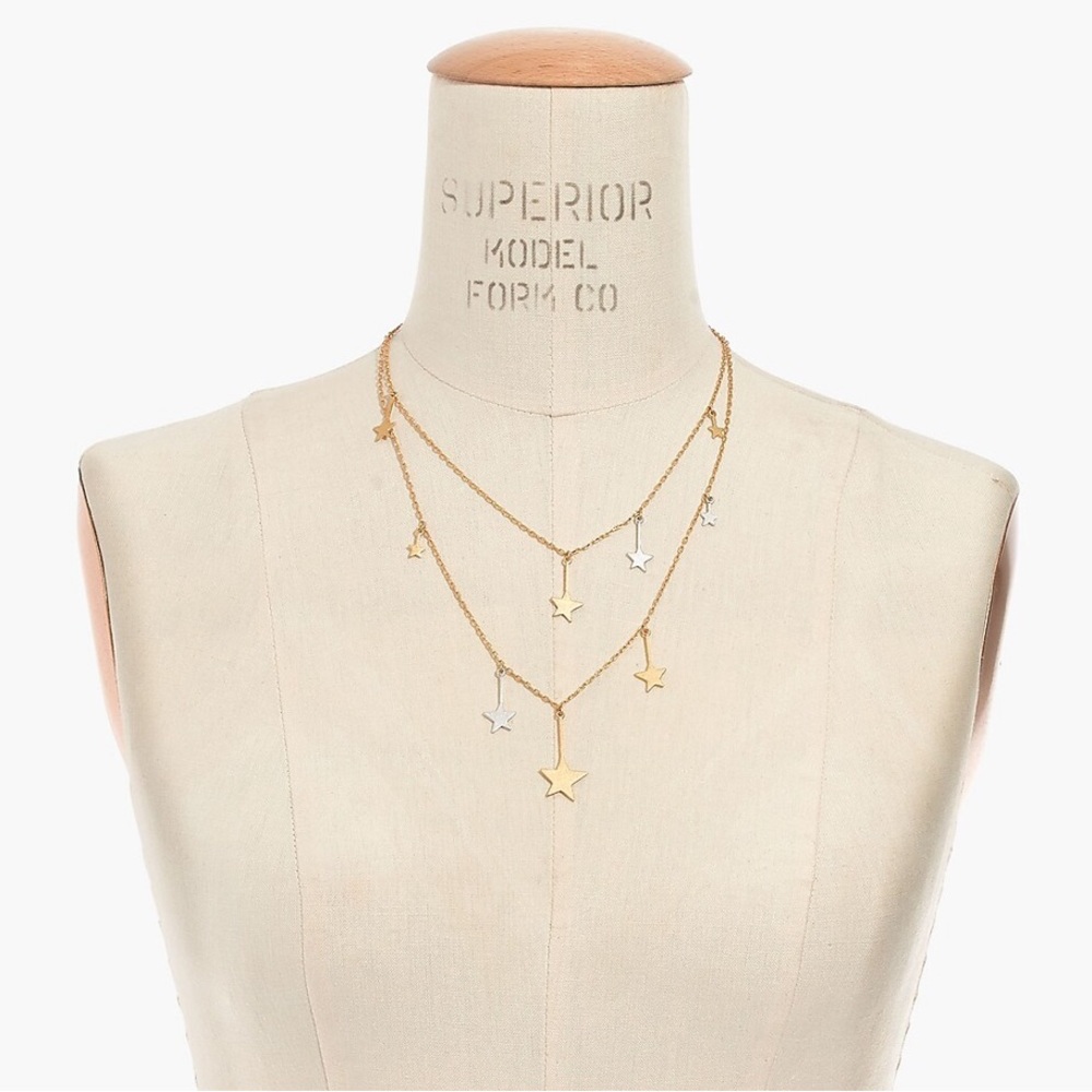 Madewell | Stellar star layered necklace - Picture 3 of 10